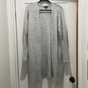 Topshop long sweater cardigan